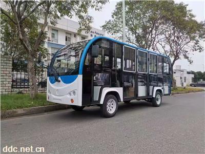  14座双空调电瓶游览观光车景区接送电瓶车厂家